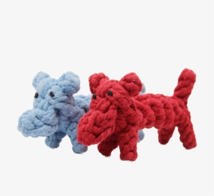 Velvet Ball Dog Clean Tooth Rope Knot Toys Single Cotton - Teddy Bear, HD Png Download, Free Download
