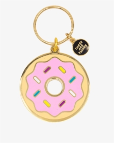 Pink Keychain - Donut Keychain, HD Png Download, Free Download