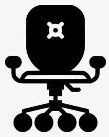 Office Chair - Official Furniture Icon Png, Transparent Png, Free Download