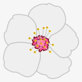 Vector Flowers Icons Png Almond Blossoms Clipart - Cherry Flower, Transparent Png, Free Download