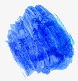 Transparent Blue Paint Stroke Png - Transparent Background Watercolor Clipart, Png Download, Free Download
