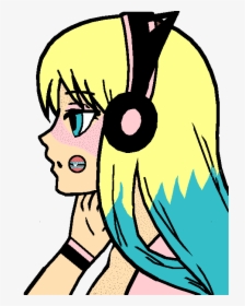 Png Girl Anime Coloring - Transparent Anime Line Art, Png Download ...