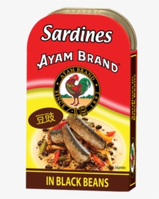 Ayam Brand Sardines In Black Beans 120g - Ayam Sardines In Olive Oil, HD Png Download, Free Download