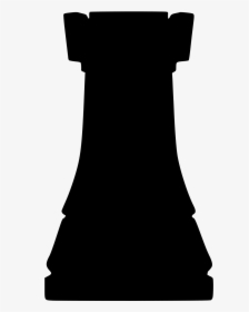 Silhouette Chess Piece Remix Rook / Torre Clip Arts - Rook Chess Piece Silhouette, HD Png Download, Free Download
