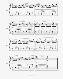 A Winter Scene - Sheet Music, HD Png Download, Free Download