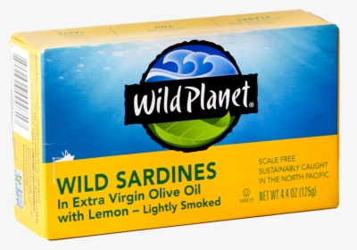 Wild Planet Wild Sardines In Extra Virgin Olive Oil - Graphic Design, HD Png Download, Free Download