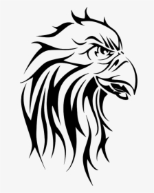 Awesome Vector Eagle Head Tattoo Design - Tattoo Designs Of Eagle, HD Png Download, Free Download