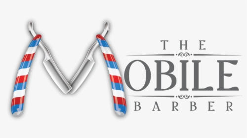 By The Mobile Barber - Mobile Barber Logo Design, HD Png Download, Free Download