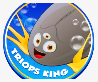 Triops King Logo Re-design Print Graphicdesign Graphic - Circle, HD Png Download, Free Download