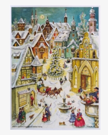 Advent Calendar "winter Scene - Winter Advent Calendar, HD Png Download, Free Download