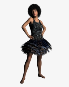 Black Woman 3d Model, HD Png Download, Free Download