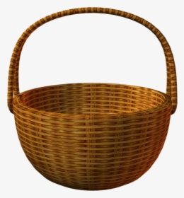 Basket Cartoon Photography Illustration - Cartoon Picture Of Basket, HD Png Download, Free Download