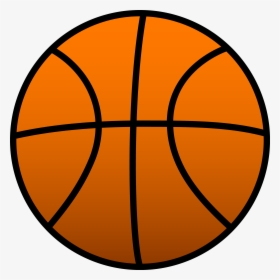 Simple Orange Sports Basketball - Clipart Of A Basketball, HD Png Download, Free Download