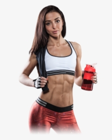 Transparent Female Model Png - Fitness Model Transparent Background, Png Download, Free Download