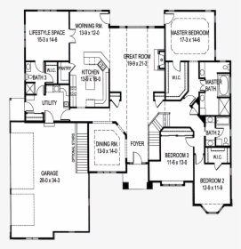 Start Building Your Custom Home With David & Goliath - Floor Plan, HD Png Download, Free Download