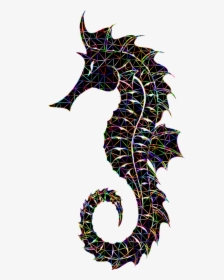 Transparent Seahorse Clipart - Seahorse Black And White Png, Png Download, Free Download