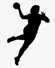 Sports Silhouette Png - Handball Silhouette Png, Transparent Png, Free Download