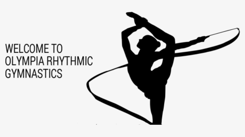 Gymnastics Silhouette - Silhouette, HD Png Download, Free Download