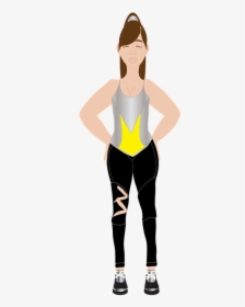 Exercise, Yoga, Meditation, Woman, Fitness, Girl - Cartoon, HD Png Download, Free Download