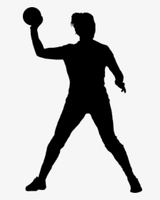 Free Png Sport Handball Silhouette Png Clipart , Png - Handball Silhouette, Transparent Png, Free Download