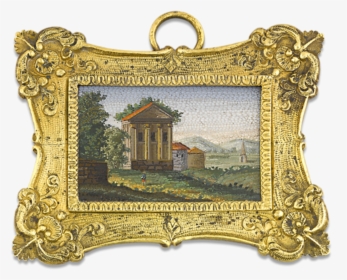 19th-century Italian Micromosaic Plaque - Picture Frame, HD Png Download, Free Download