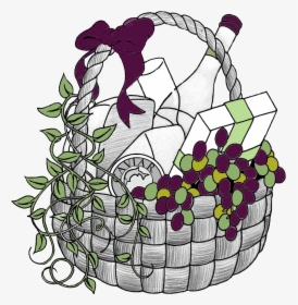 Best Gift Basket Clip Art - Raffle Basket Clipart Free, HD Png Download, Free Download