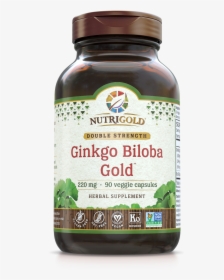 Transparent Ginkgo Png - Nutrigold Vitamin D3 Gold 2000 Iu, Png Download, Free Download