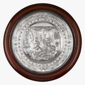 Elkington Silver Plate Plaque By Morel-ladeuil - Antique, HD Png Download, Free Download