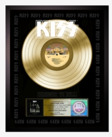 Personalized Dressed To Kill Gold Record Award - Gold Record, HD Png Download, Free Download