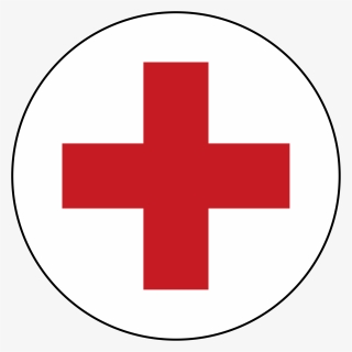 Roundel Of The Red Cross - Red Cross Svg With Circle, HD Png Download, Free Download