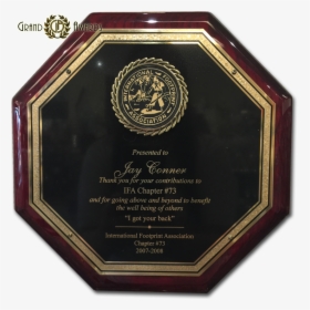 Plaques At Grand Awards - Commemorative Plaque, HD Png Download, Free Download