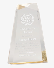 Sample Engraving Of Gold Facet Wedge Acrylic Award - Trophy, HD Png Download, Free Download