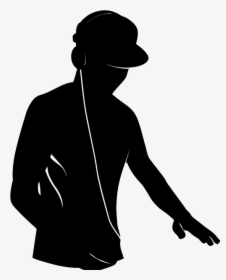 Clipart Dj - Dj Black And White Clipart, HD Png Download, Free Download