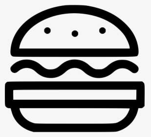 Burger Svg Png Icon Free Download 545640 Clip Web Art - Vector Burger Logo Png, Transparent Png, Free Download