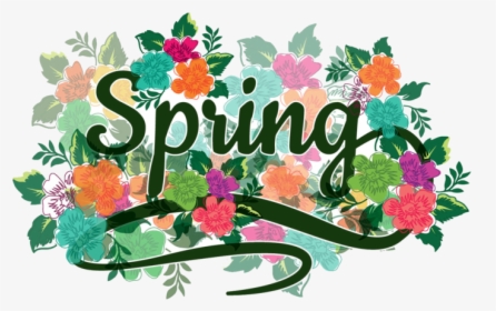 Calligraphy Vector Graphics Image Spring - Illustration, HD Png Download, Free Download