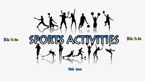 Sports Activities Transparent Images - Different Sports In One, HD Png Download, Free Download