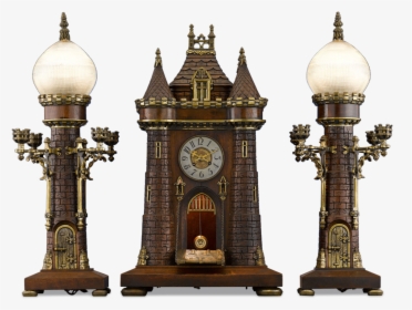 Medieval Castle Clock Garniture - Dome, HD Png Download, Free Download