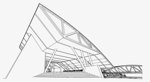 Obras Edificios Singulares - Line Art, HD Png Download, Free Download