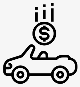 Car Loan Png Icon Free Download Onlinewebfonts - Drawing Of Car Loan, Transparent Png, Free Download