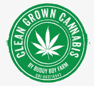 Clean Grown Cannabis - Leaf, HD Png Download, Free Download