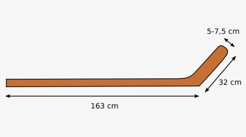 Hockey Stick Dimensions, HD Png Download, Free Download