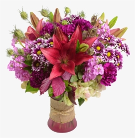 Fall Wrapped Up Bouquet - Flower Bouquet, HD Png Download, Free Download
