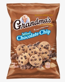 Grandma"s® Whole Grain Rich Mini Chocolate Chip Cookies - Grandma's Mini Chocolate Chip Cookies, HD Png Download, Free Download
