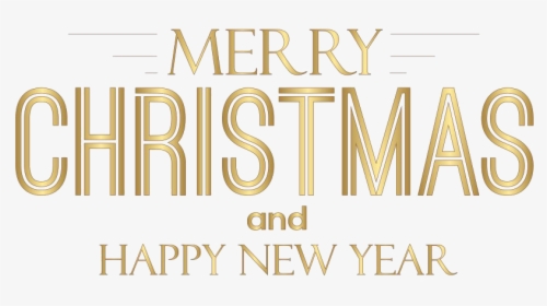 Merry Christmas Png Photos - Merry Christmas And Happy New Year Writing, Transparent Png, Free Download