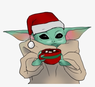 Merry Christmas Baby Yoda, HD Png Download, Free Download