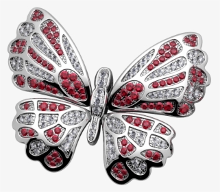 Red Butterfly Png, Transparent Png, Free Download