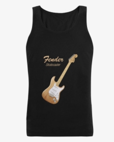 American Fender Stratocaster Men"s Shoulder-free Tank - Active Tank, HD Png Download, Free Download