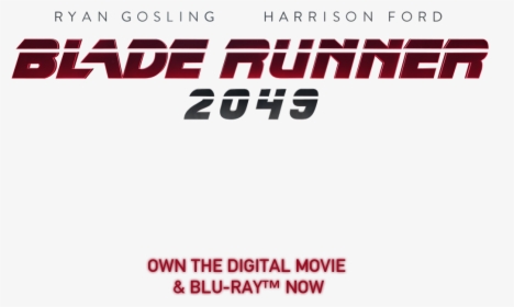 Blade Runner 2049 Title Png - Blade Runner 2049 Logo Font, Transparent Png, Free Download