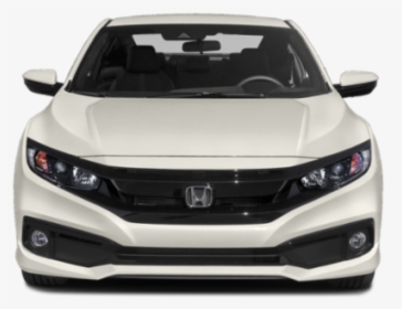 New 2020 Honda Civic Coupe Sport - 2019 Honda Civic Front, HD Png Download, Free Download