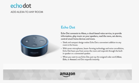 Amazon Echo , Png Download - Amazon Mp3, Transparent Png, Free Download